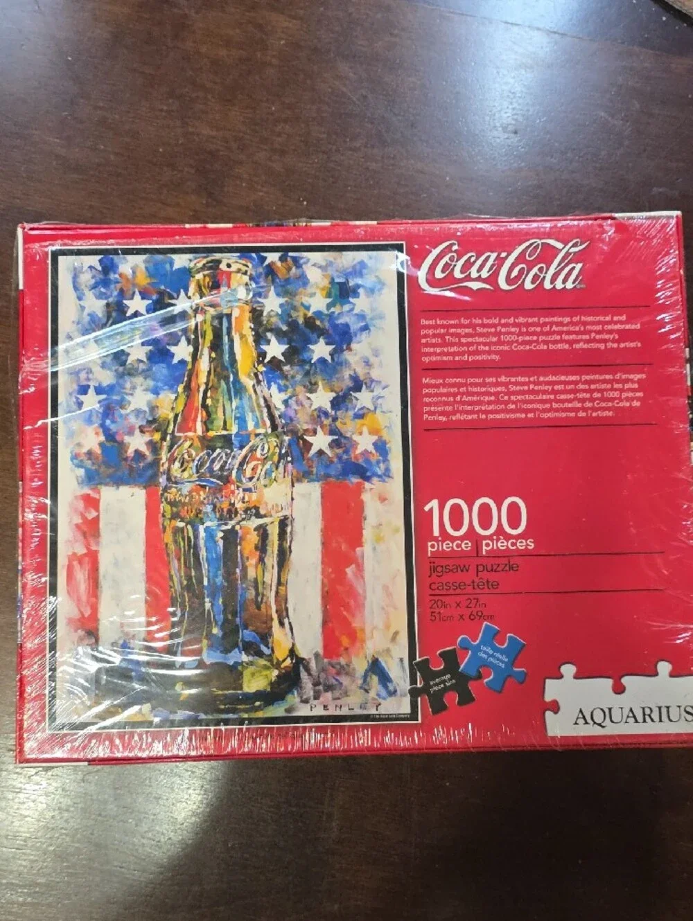 New Aquarius Coca Cola Puzzle 1000-Pcs